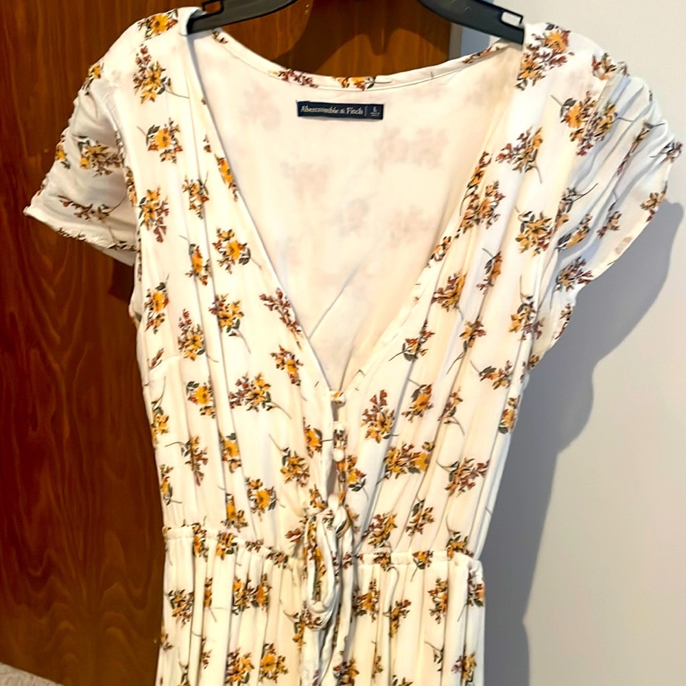 A&F Floral Maxi Dress